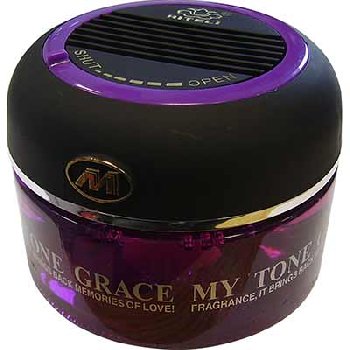 Ароматизатор на панель жидкий банка стекло MY TONE GRACE фиолетовый Coloqne,110ml  AF-102   (6/48)