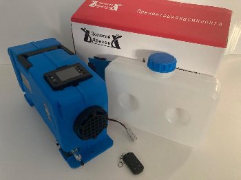 Печка-отопитель (фен) автономный переносной (дизель) 12,24V 5000W Золотой Дракон X-22