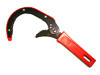 Съемник фильтра зажимной-серп усиленный (D 65-110 мм) 37406