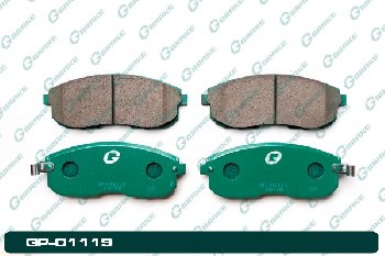 PF-2474/ 2505  (A-279/286)  Колодки тормозные дисковые G-BRAKE GP01119 AY040NS088/AY040NS119 FR