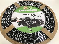 Молдинг самоклеящийся для кромки двери  5*7 мм, длина 15 м, карбон