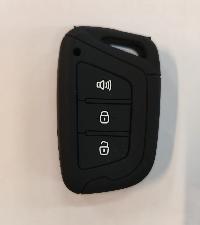 Чехол на ключ автомобильный силиконовый JAC (3 кнопки) Kc-slk-JAC