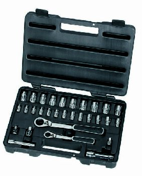 Инструмент 1/4,3/8" ( 30 предметов) кейс  09132 SATA  