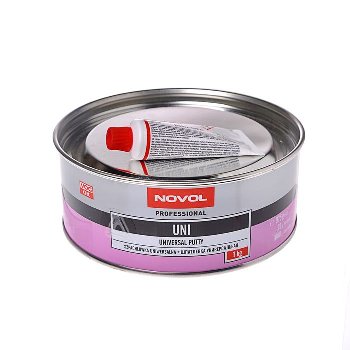 Шпатлёвка универсальная UNI, 1.0 кг. (1103) NOVOL УЦЕНКА (дефект уп-ки)