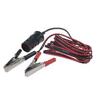 Гнездо прикуривателя с проводом   3 м и крокодилами  SKYWAY S00702004   (1/30)