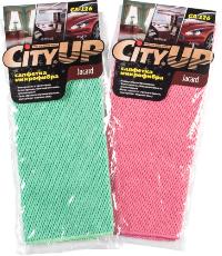 Салфетка Микрофибра 35*40см (CA-126) Jacard Большая плотность волокон, шт.  (1/200) CityUp