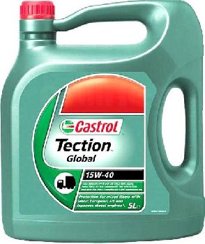 Масло моторное Castrol Vecton 15w40 / Tection Global 15w40,  5л  (уп.-4 шт.)  API  CI-4