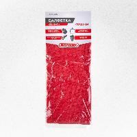 Салфетка микрофибра 40*35см Красная SKYWAY S00902008