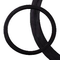 Оплетка экозамша (алькантара) с прострочкой Large-1 (48-50см) 4XL Черная SKYWAY S01101055