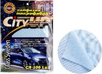Салфетка Микрофибра 40*50см (CA-106 LUX) Glass Sweden, шт. CityUp  (1/300)