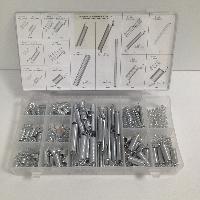 Пружины (набор 200 шт.) EXT/COMP SPRINGS, 20 видов, к-т  (48115)