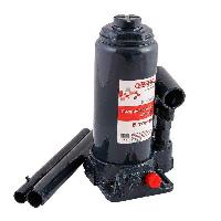 Домкрат бутылочный гидравлический  6т, высота 195-380 мм, клапан (кейс пластик) SKYWAY S01804016(1/5