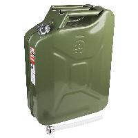 Канистра металлическая вертикальная, 20л, резьбовая крышка, тройная ручка  S02601013  SKYWAY (1/4)