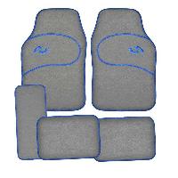 Коврики Текстиль 5 пр (п:66*44см, с:58*23см, з:29*42см) Arctic-2, Серый, к-т SKYWAY S01702035