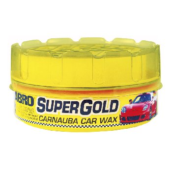 Полироль кузова с воском тефлоновый стойкий, 230 г, банка, SuperGold PW-400 ABRO (1/12)