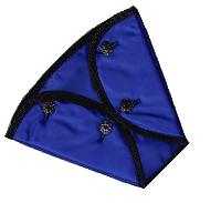 Детское удерживающее устройство (адаптер ремня) Крепыш/ Бабочка  синий