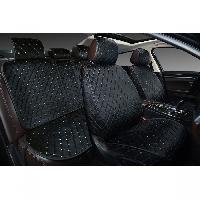 Накидка вельвет POSH (5 предметов) Черная с белой строчкой, к-т  SKYWAY S01302053  (1/3)