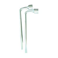 Ключ балонный Г-образный 21 мм, с лопаткой, длина 350 мм