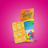 Ароматизатор подвесной пластина Tensy Бубль Гум TA-02 (уп.50шт)