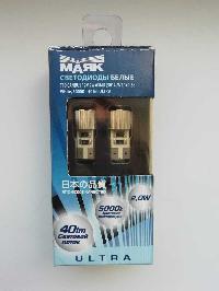 Светодиод T10 12V WHITE  6 SMD(к-т 2 шт.) (Маяк) (12T10\А-06\CANBUS-SW\ 6SMD\ BX2 ULTRA),к-т