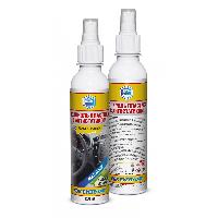 Полироль пластика с антистатиком матовый, 200 мл, спрей, ЯБЛОКО FD0424 AGAT AVTO (1/12) 