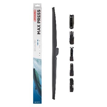 Щетка стеклоочистителя зимняя MAX PRESS 60 см (24") 6 адаптеров, SKYWAY 3024 (1/50)
