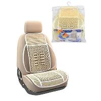 Накидка деревянная передняя массажная, с поддержкой спины,  97*44см, бежевый, шт (46170) Nova Bright