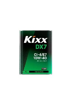Масло моторное GS Oil Kixx HD1 / DX7 10w40 CI-4/SL, 4л. (1/4) Метал  SemiSynt