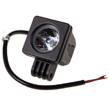 Фара светодиодная   50* 70* 60мм (1диод) 12V/24V, 10W, Дальний свет, шт. SKYWAY S08401026