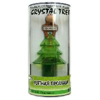 Ароматизатор подвесной жидкий Елочка Crystal Tree Мятная прохлада, 5мл  HCT-166 (1/40)