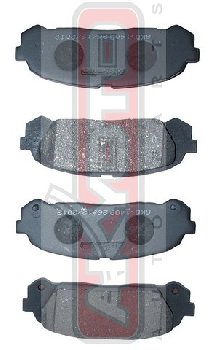 PF-1409 Тормозные колодки Akyoto AKD-1409 T.MARK 2/CHAISER/CRESTA GX100 1996-2001  RR