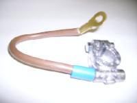 Перемычка АКБ S16, L 300мм, клемма свинец --/ кольцо 