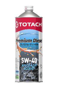 Масло моторное TOTACHI PremiumDiesel CJ-4/SM  5W40 ( 1 л.) Low SAPS синт диз (уп.12 шт.)