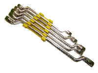 Ключи накидные (  5 предметов) 10-19 мм, к-т      (1/20)