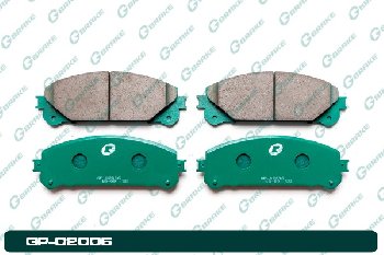 044650E010/0446548150/0446548160 Колодки G-brake GP-02006  Lexus RX 2008~;Highlander;Kluger  FR
