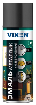 Краска-спрей Металлик Графит , 520мл  VX19400 VIXEN (уп.12шт)