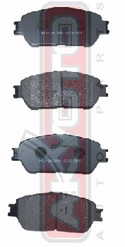 PF-1480 Тормозные колодки Akyoto AKD-08030 T. Camry (NAP) 30 2003-2006,SIENNA 2006->  FR