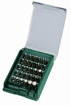 Биты 6,3 мм-1/4 (30 предметов) пластиковый пенал, к-т  09331 SATA 