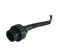 Разъем герметичный (AMP) с проводами, Розетка, 6 контактов, прямой