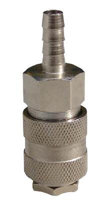 Разъем быстросъемный металл - штуцер d  8 , (М) (елка под трубку ПВХ)  