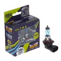 Лампа галогеновая HB4 (9006) 12V 55W P22d Super White+30 (89006SW+30) 2шт, к-т Маяк Ultra 