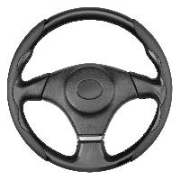 Накладки на руль экокожа Base, черные, к-т SKYWAY S01111001
