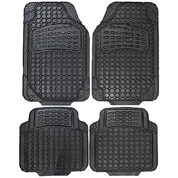 Коврики Резина 4 пр (п:70*45см,з:44*45см) Стандарт 005, Черный, к-т   SW  S01704005 