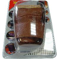 Чехол на ручку КПП кожа P3006  коричневый 