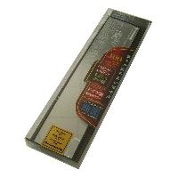 Зеркало салонное панорамное 300 мм / черная оправа BW147  Broadway  