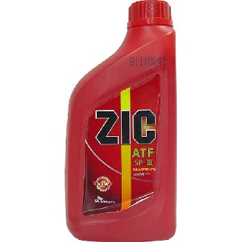 Масло трансмиссионное AКПП ZIC ATF SP-3,  1L (ММС,KIA,Hyundai, синтетика) (1/12) 