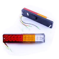 Фонарь задний диодный 12-80V, 20LED, 10Вт, 240*55мм, 2шт, к-т  SQ-B-076/ SQ-0011