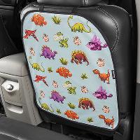 Накидка защитная спинки сидения, ПВХ 60*50см ДИНОЗАВРИКИ мультик SKYWAY S06101039