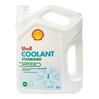 Антифриз Shell Coolant Standard (Green, -40) Зеленый, 4кг  (1/4)