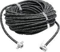 Шланг подкачки колес резиновый, в оплетке, длина 20 м  